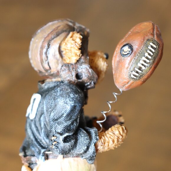 Boyds Bears Collectible Vinny Catch 'Em All Football Figurine - Picture 13 of 16